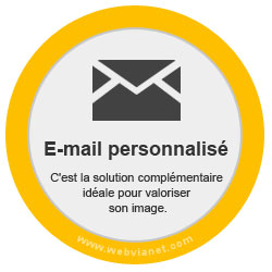 E-mail personnalisé 